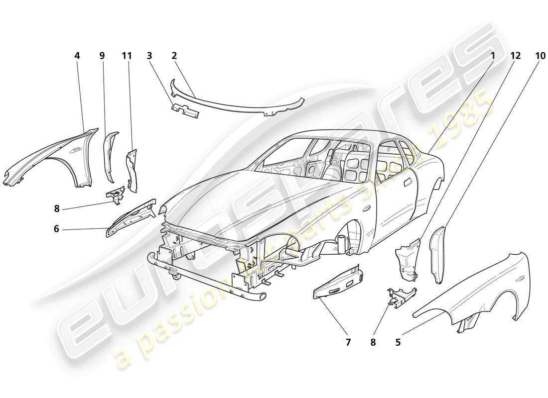 teilediagramm mit der teilenummer 738705000