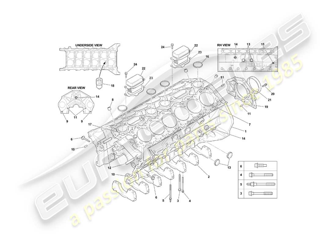 teilediagramm mit der teilenummer 01-85004