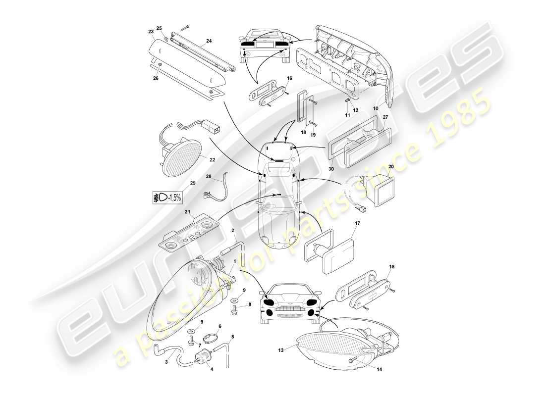 teilediagramm mit der teilenummer 08-123705-aa