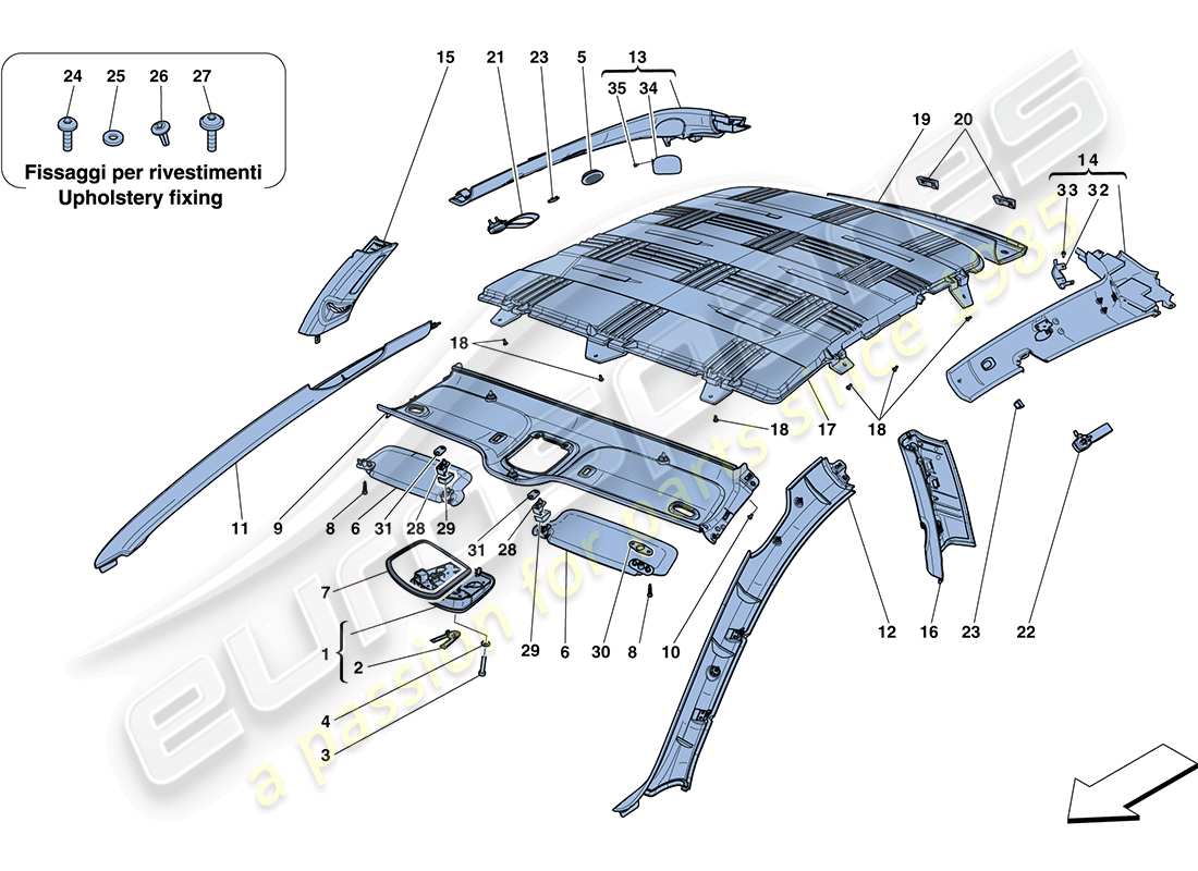 teilediagramm mit der teilenummer 309924