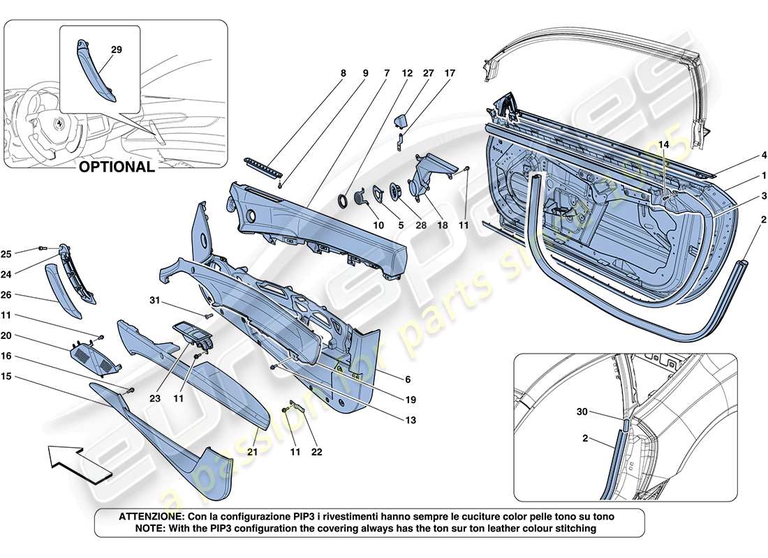teilediagramm mit der teilenummer 68176200