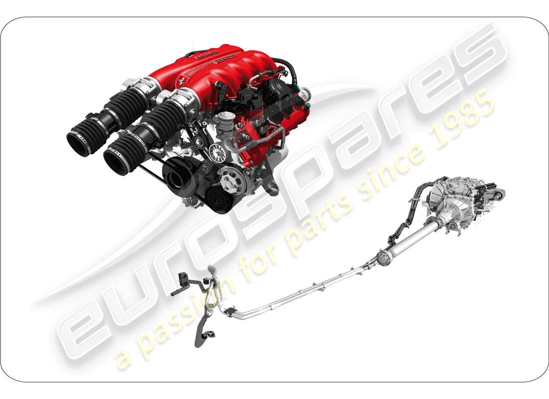 ferrari california (europe) ersatz-montageeinheiten teilediagramm