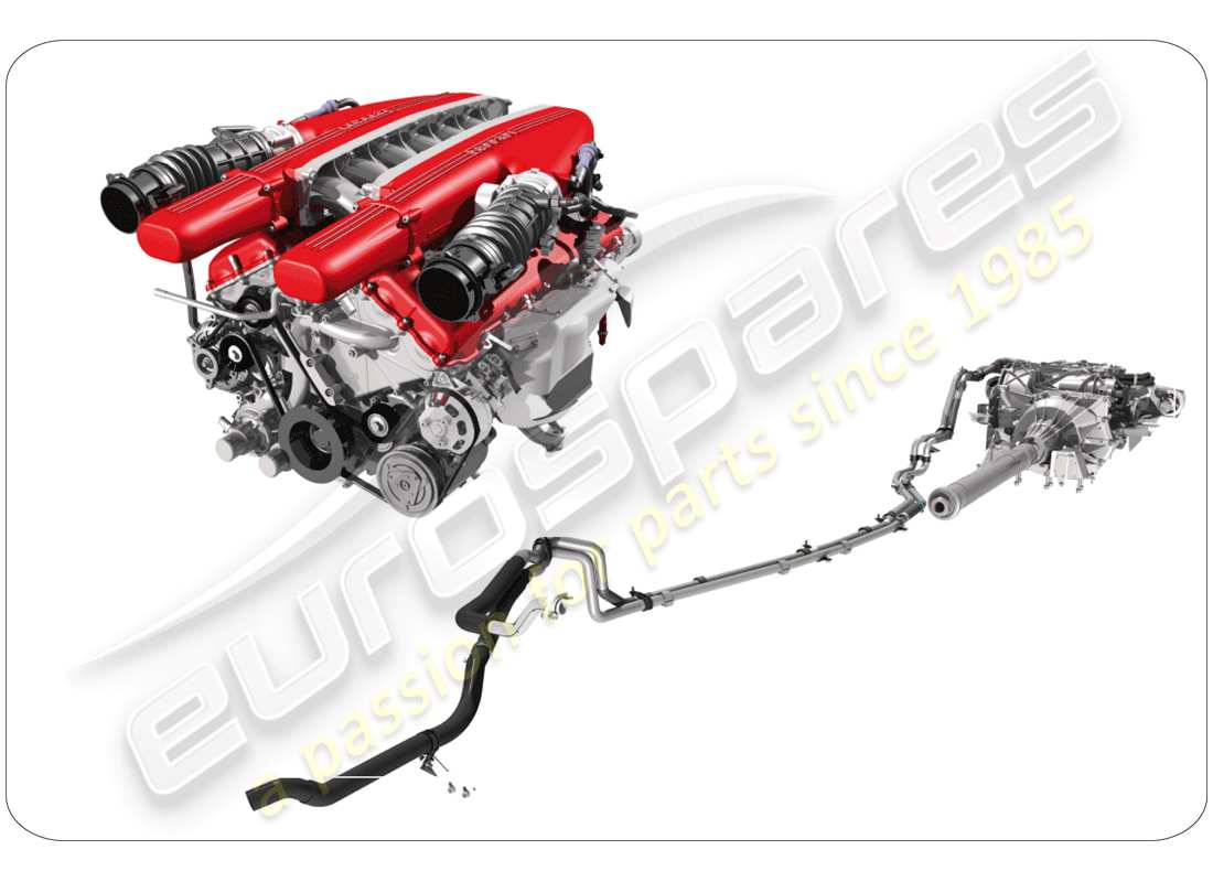 ferrari f12 berlinetta (rhd) ersatz-montageeinheiten teilediagramm