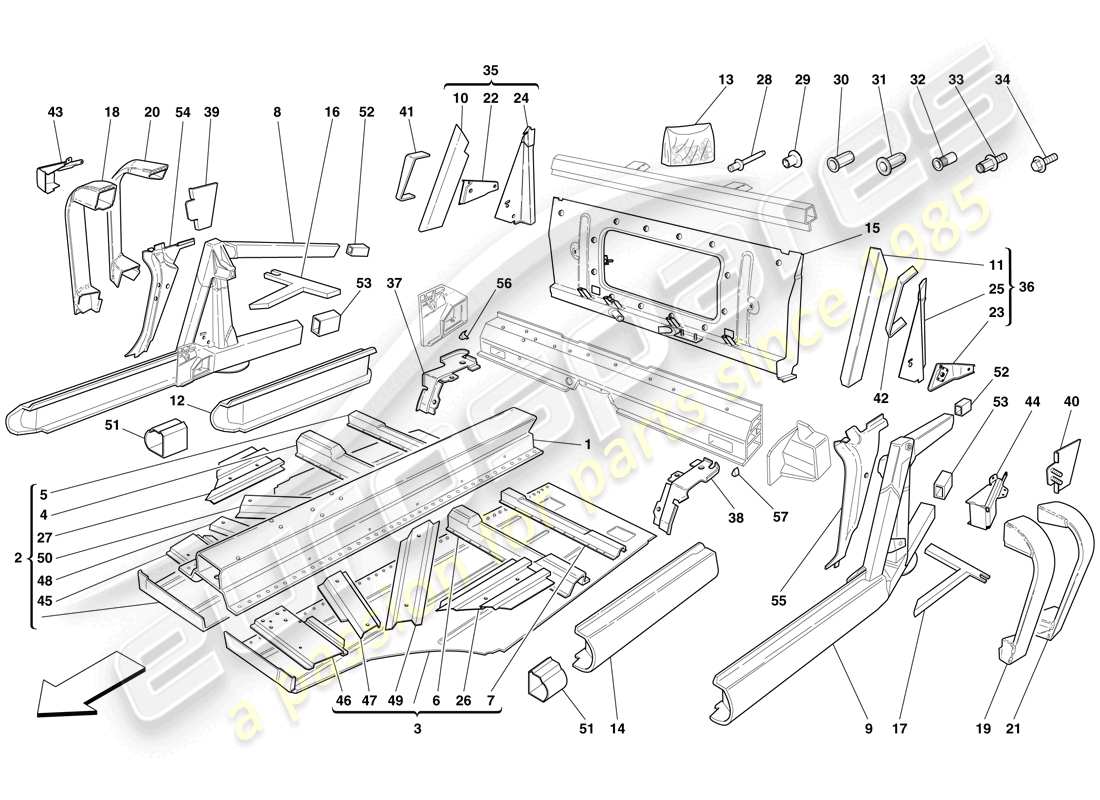 teilediagramm mit der teilenummer 985202682