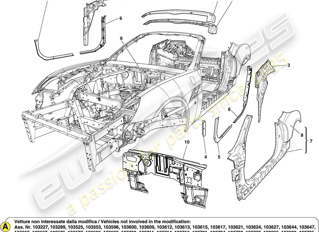 teilediagramm mit der teilenummer 83961700