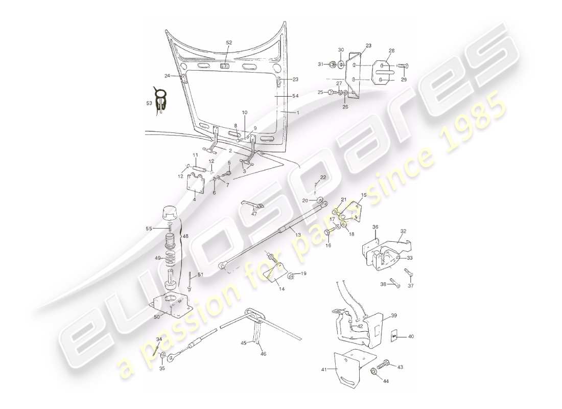 teilediagramm mit der teilenummer 64-55197