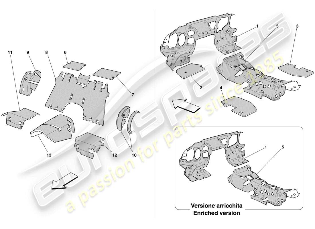 teilediagramm mit der teilenummer 67851800