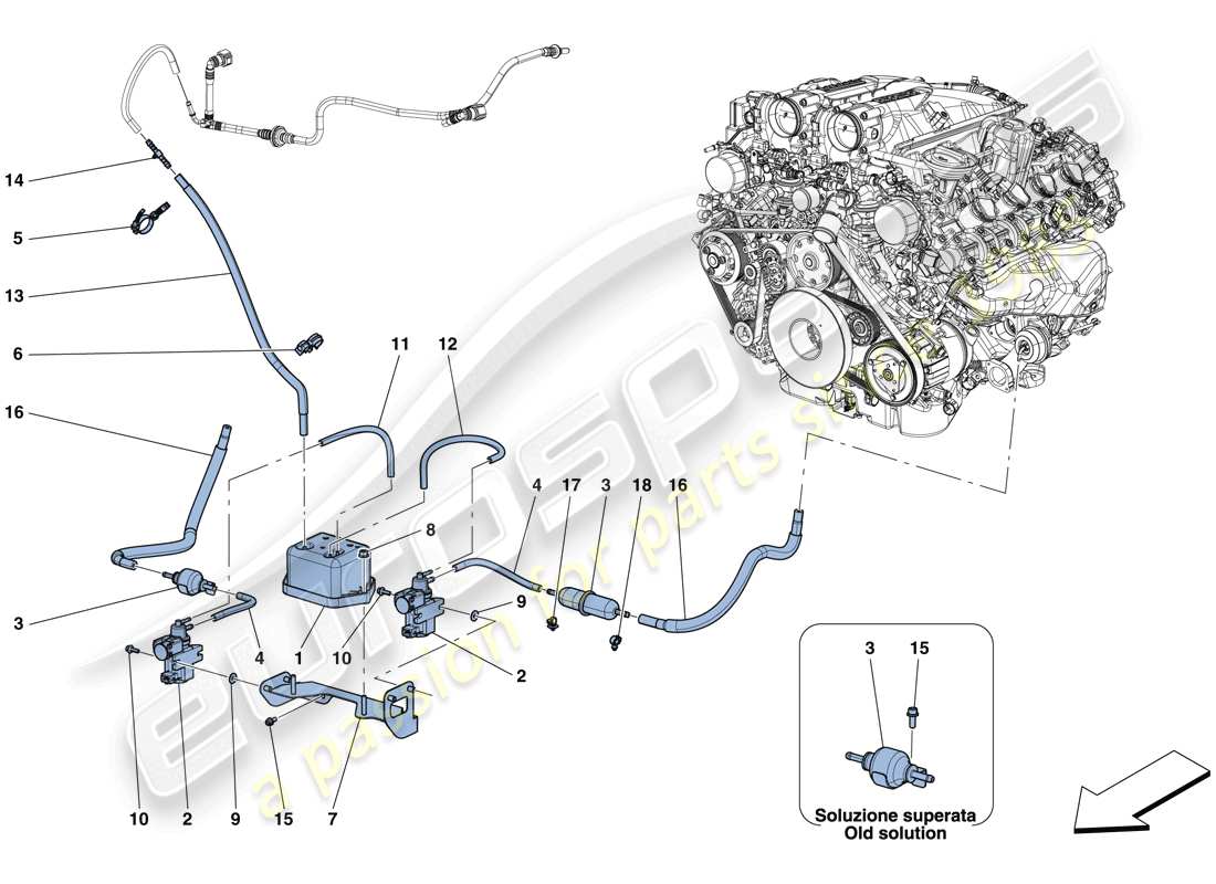 teilediagramm mit der teilenummer 300549