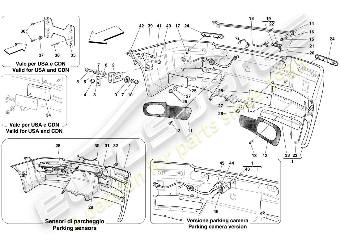 teilediagramm mit der teilenummer 67610910