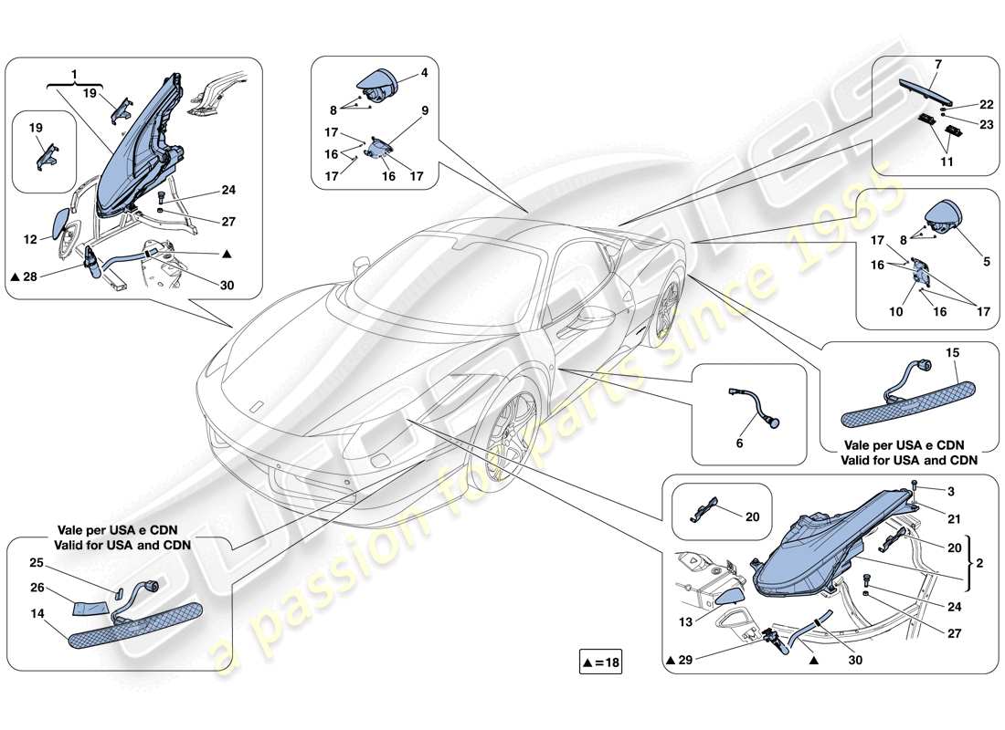 teilediagramm mit der teilenummer 265172