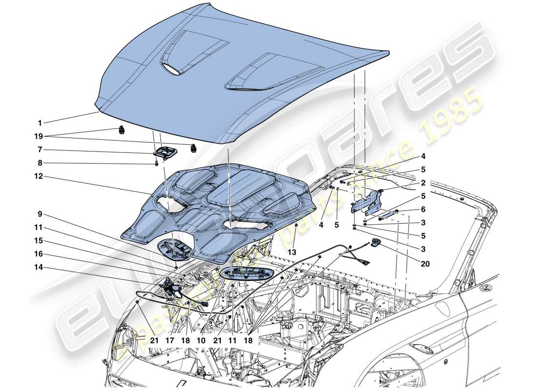 teilediagramm mit der teilenummer 85915100