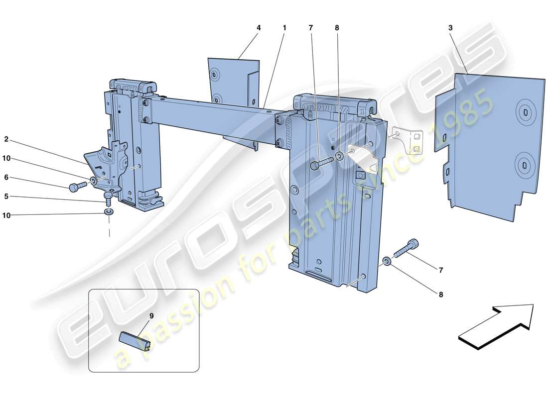 teilediagramm mit der teilenummer 86563300