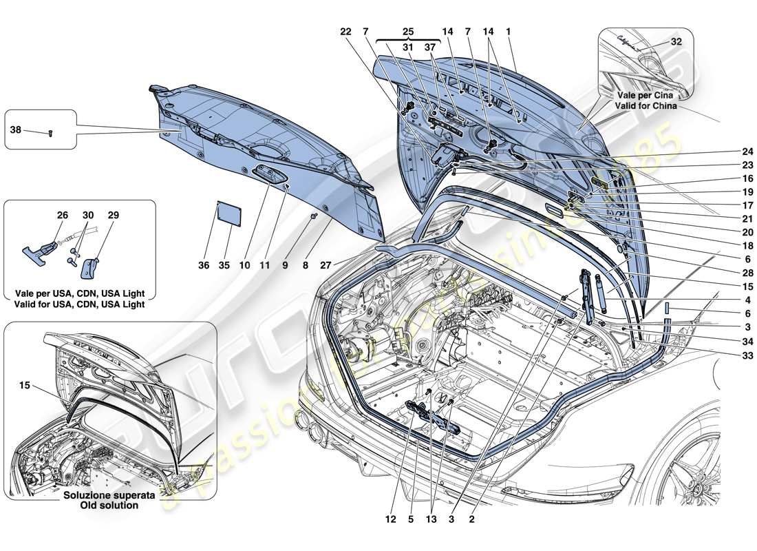 teilediagramm mit der teilenummer 85156500