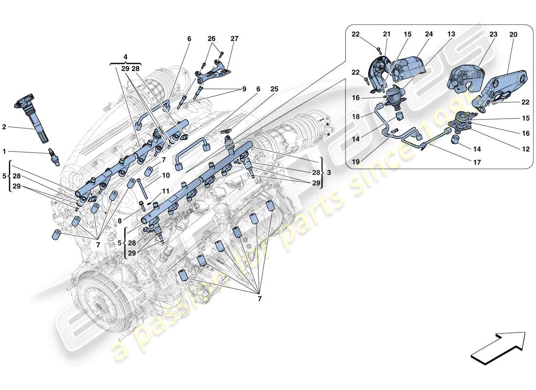 teilediagramm mit der teilenummer 313023