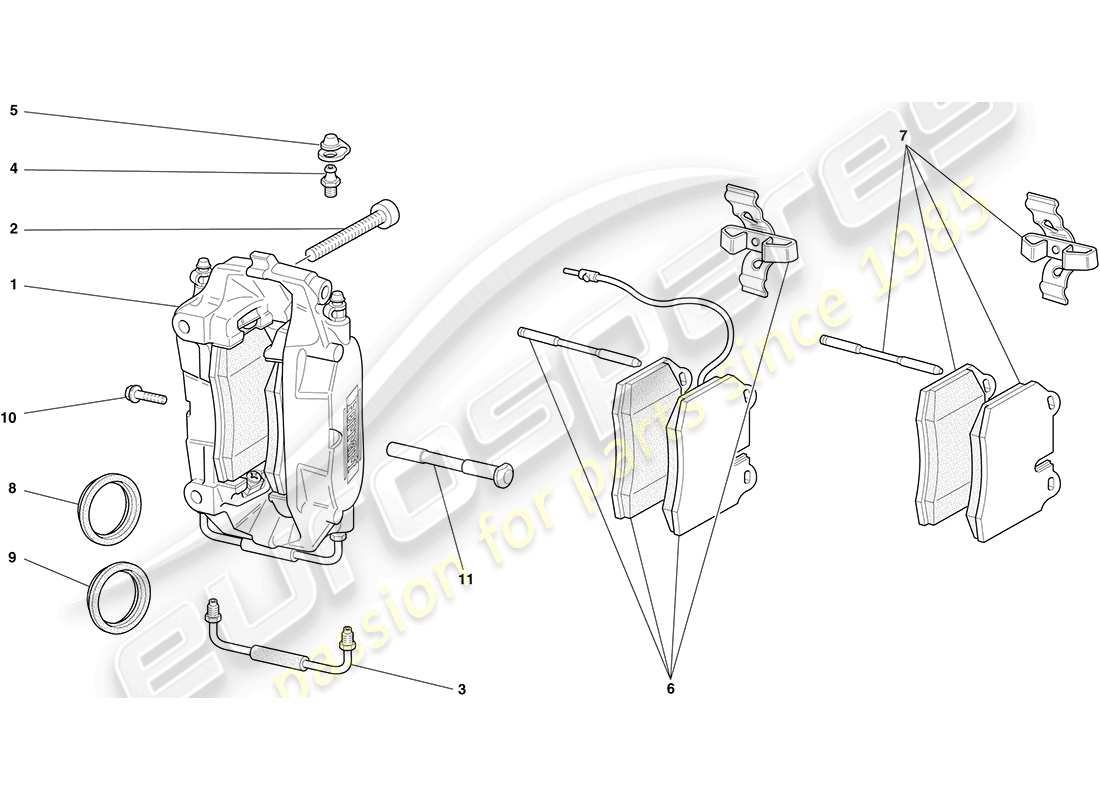 teilediagramm mit der teilenummer 228007