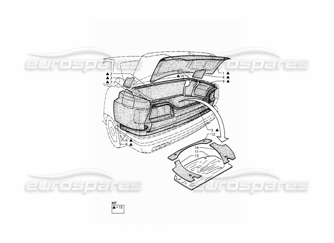 teilediagramm mit der teilenummer 371500421