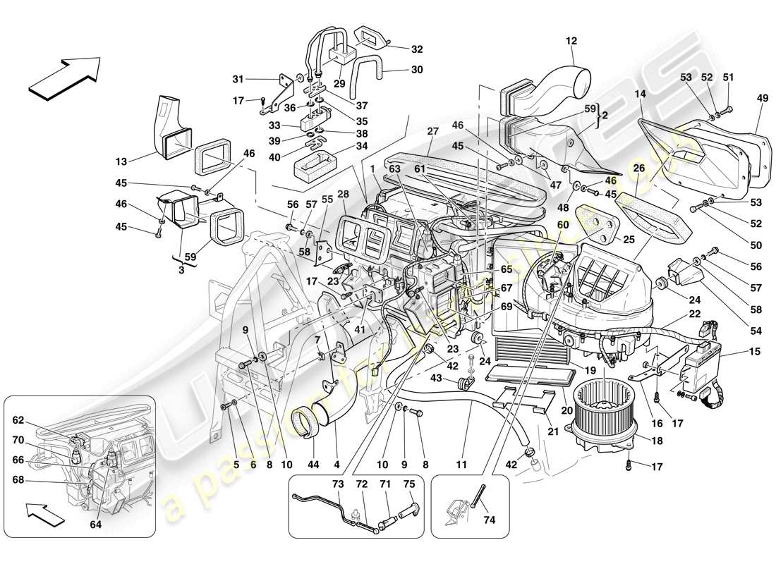 teilediagramm mit der teilenummer 12637801