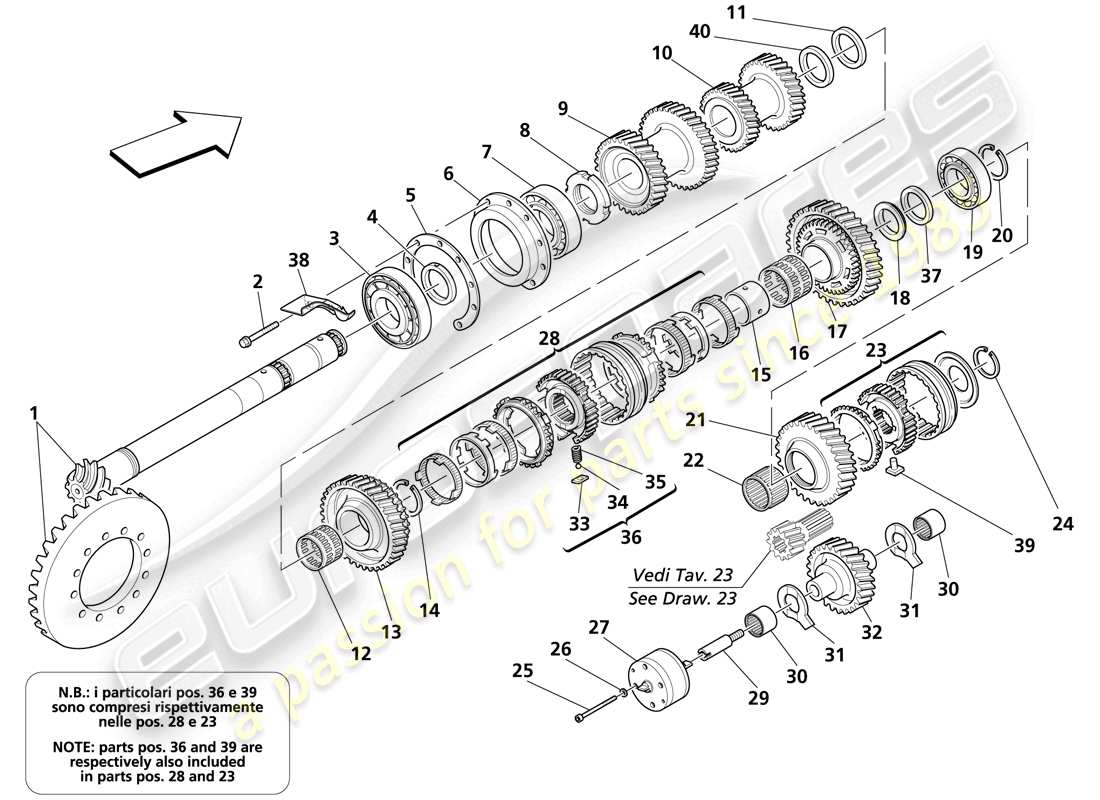 teilediagramm mit der teilenummer 198714