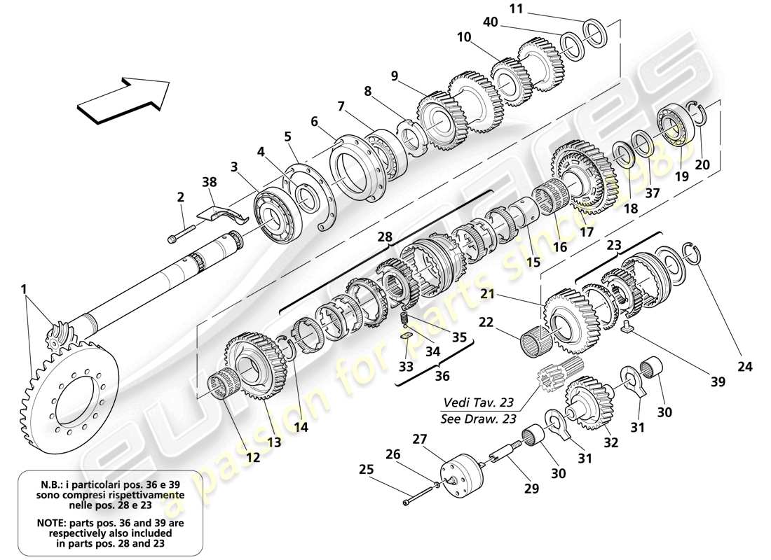 teilediagramm mit der teilenummer 193439