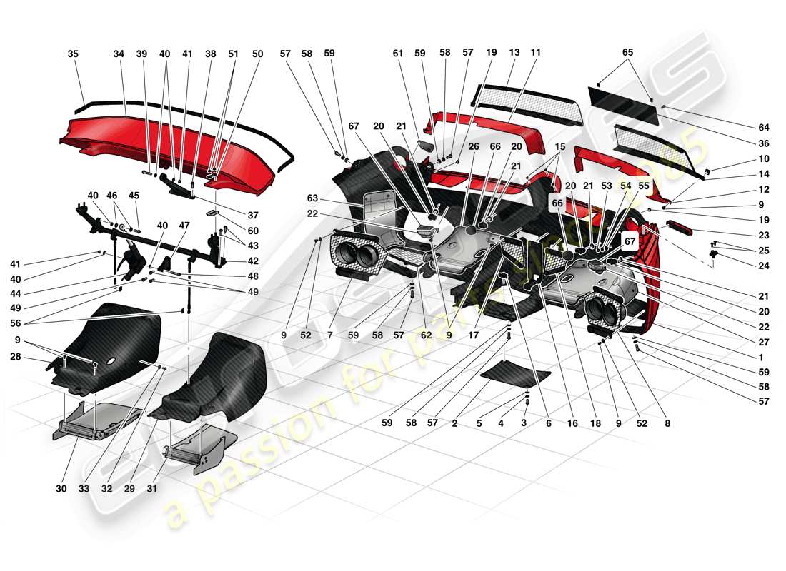 teilediagramm mit der teilenummer 86018400