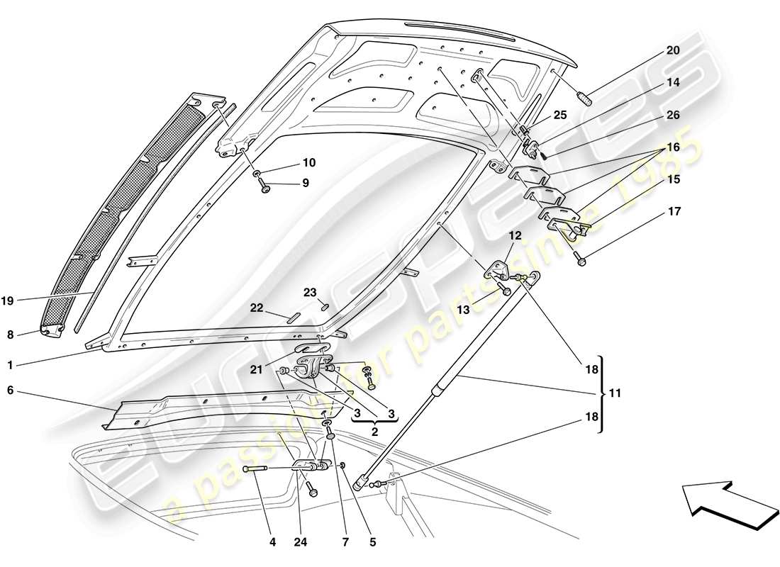 teilediagramm mit der teilenummer 67767511