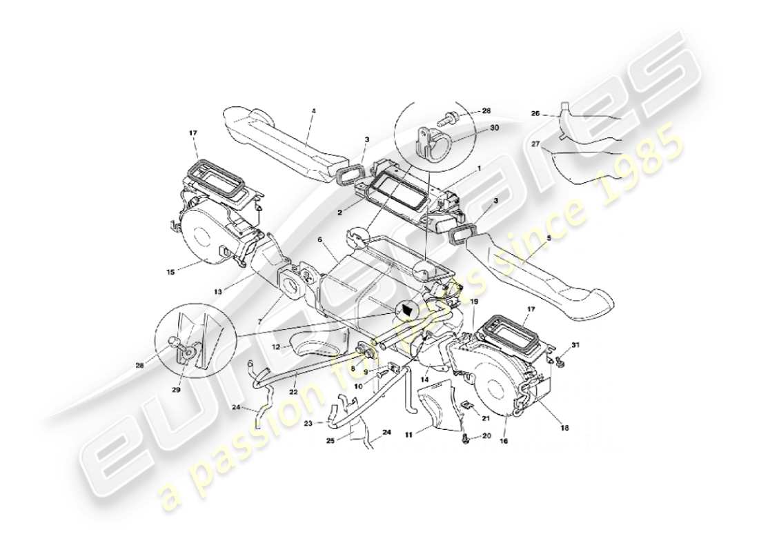 teilediagramm mit der teilenummer 1r12-834089-ad