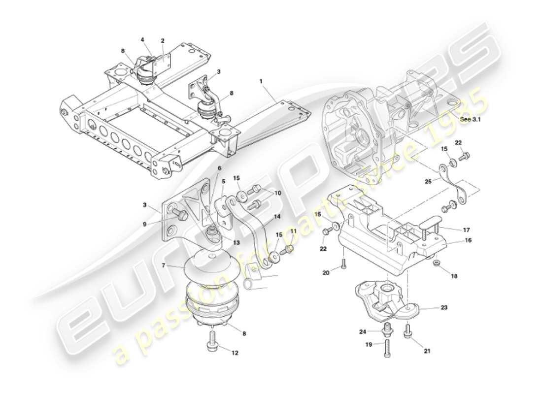 teilediagramm mit der teilenummer 4r13-6f070-ba