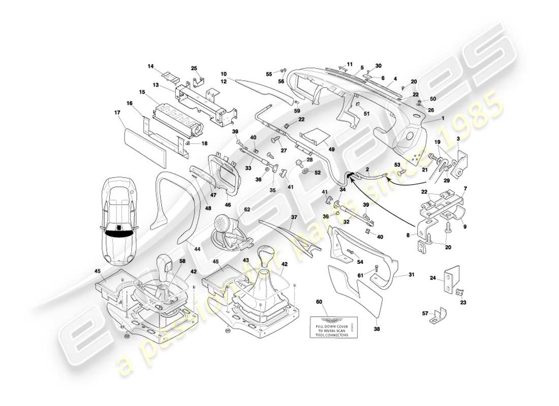 teilediagramm mit der teilenummer 69-121528-aa