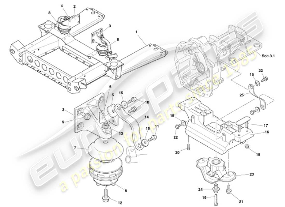 teilediagramm mit der teilenummer 699841