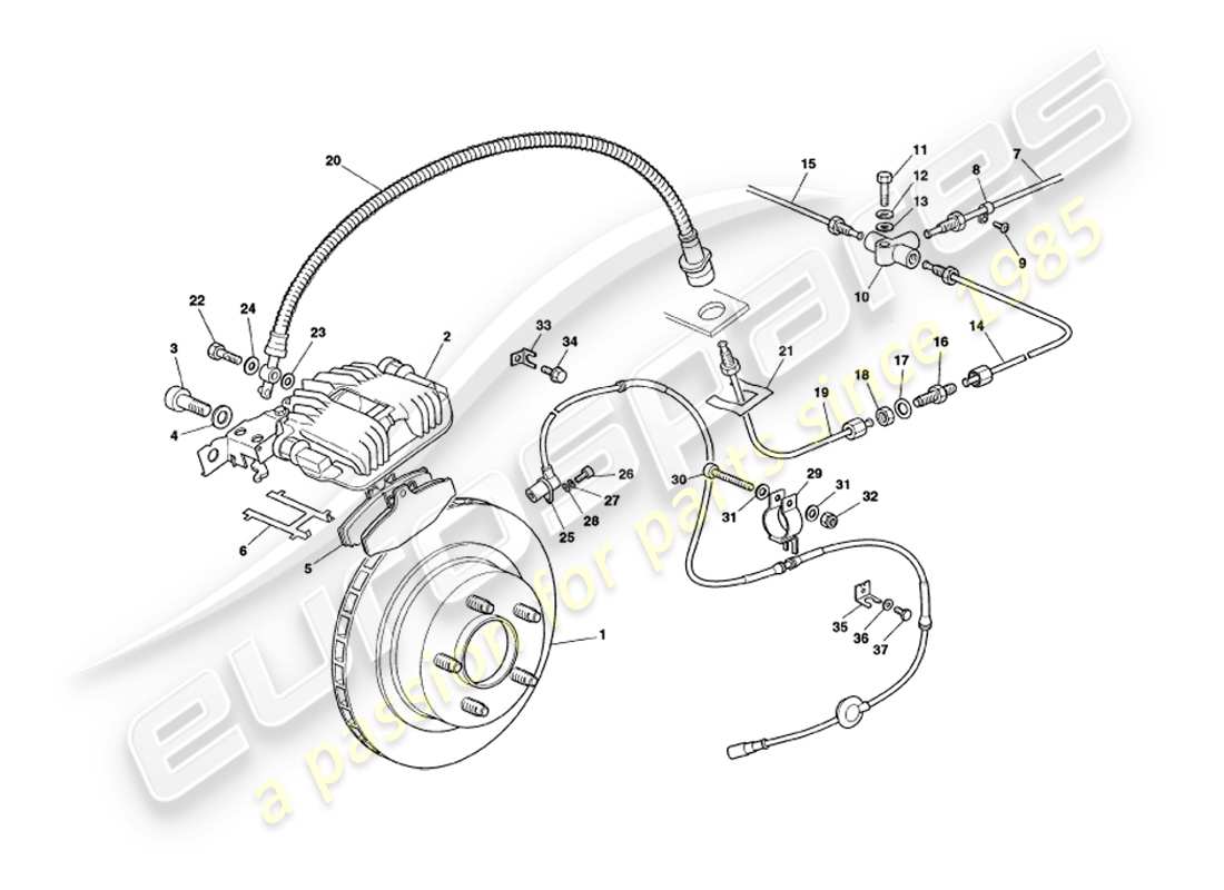 teilediagramm mit der teilenummer 33-72876