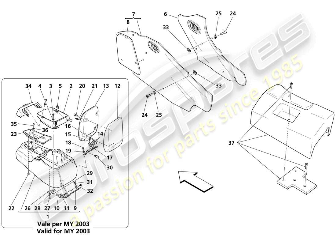 teilediagramm mit der teilenummer 980138547