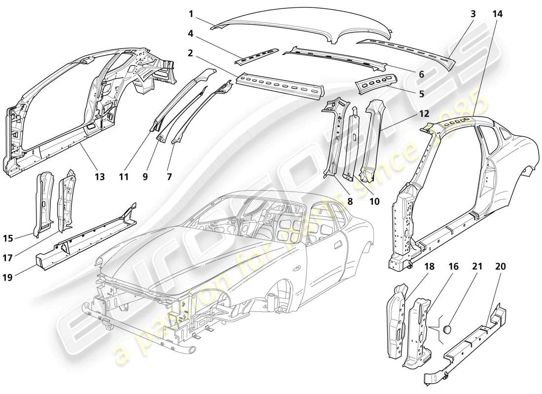 teilediagramm mit der teilenummer 980138509
