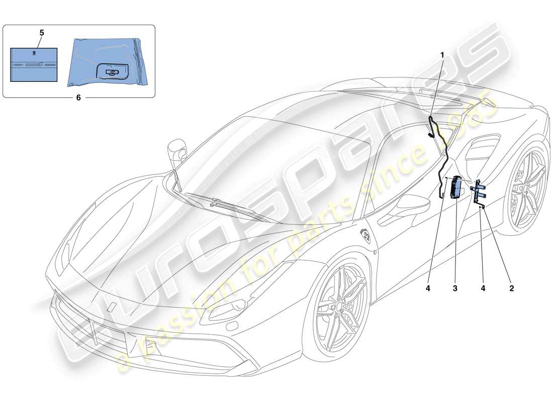 teilediagramm mit der teilenummer 310734