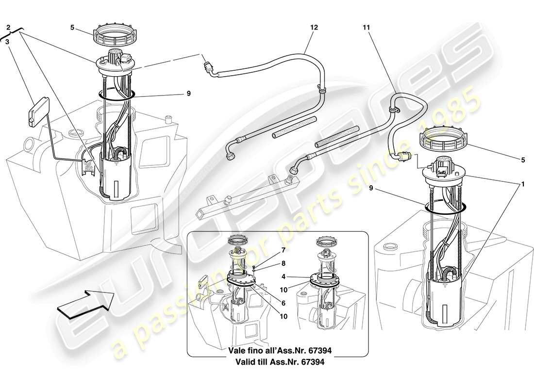 teilediagramm mit der teilenummer 195805