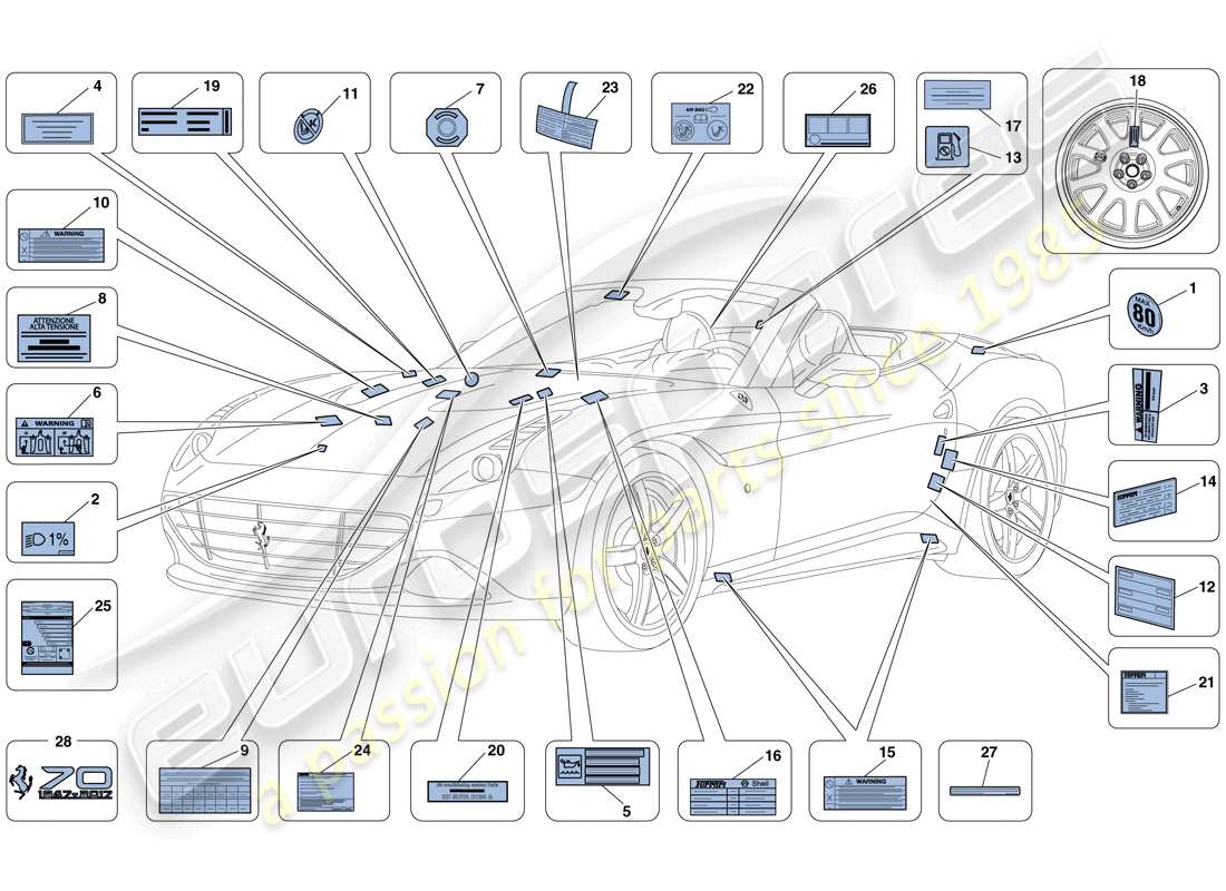 teilediagramm mit der teilenummer 89112400