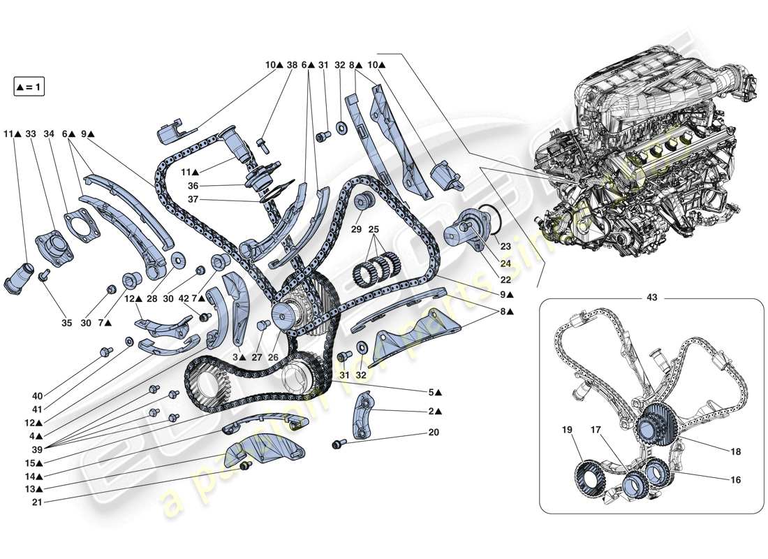 ferrari laferrari aperta (europe) steuersystem - antriebsteildiagramm