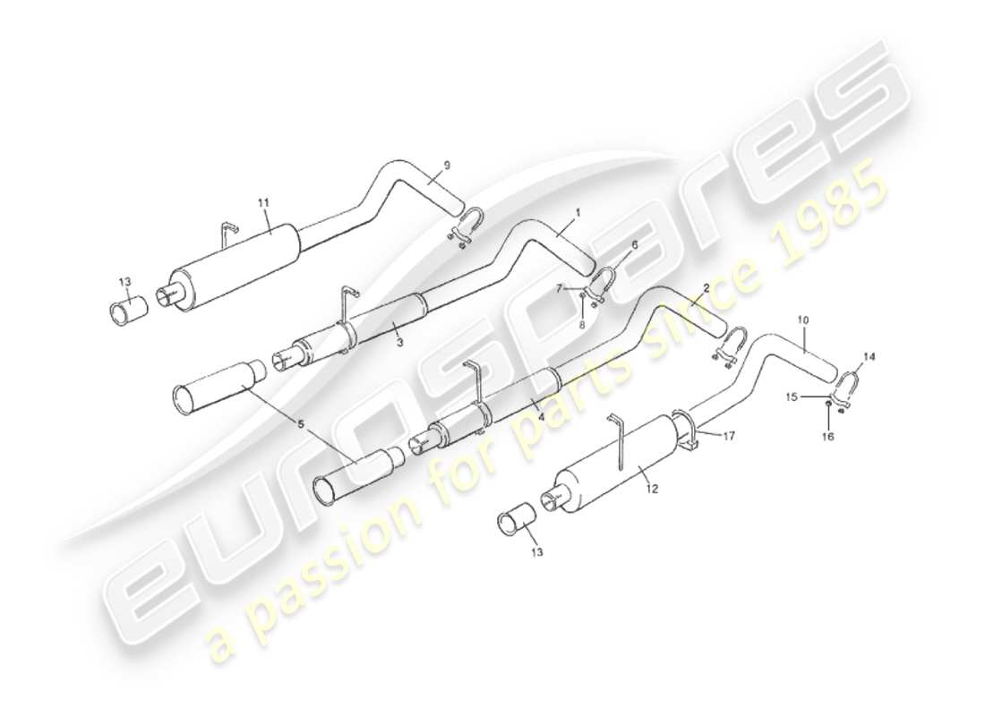 aston martin v8 virage (1999) teilediagramm für optionale ausrüstung