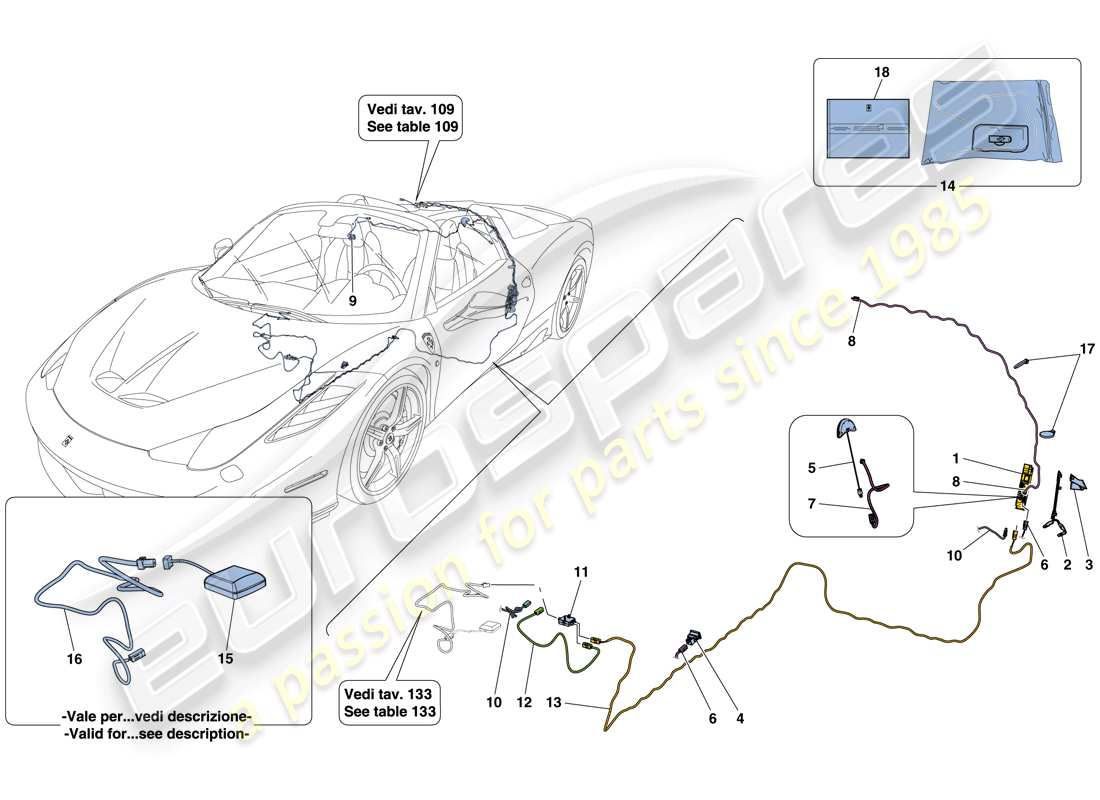 ferrari 458 speciale aperta (europe) telemetry-teilediagramm