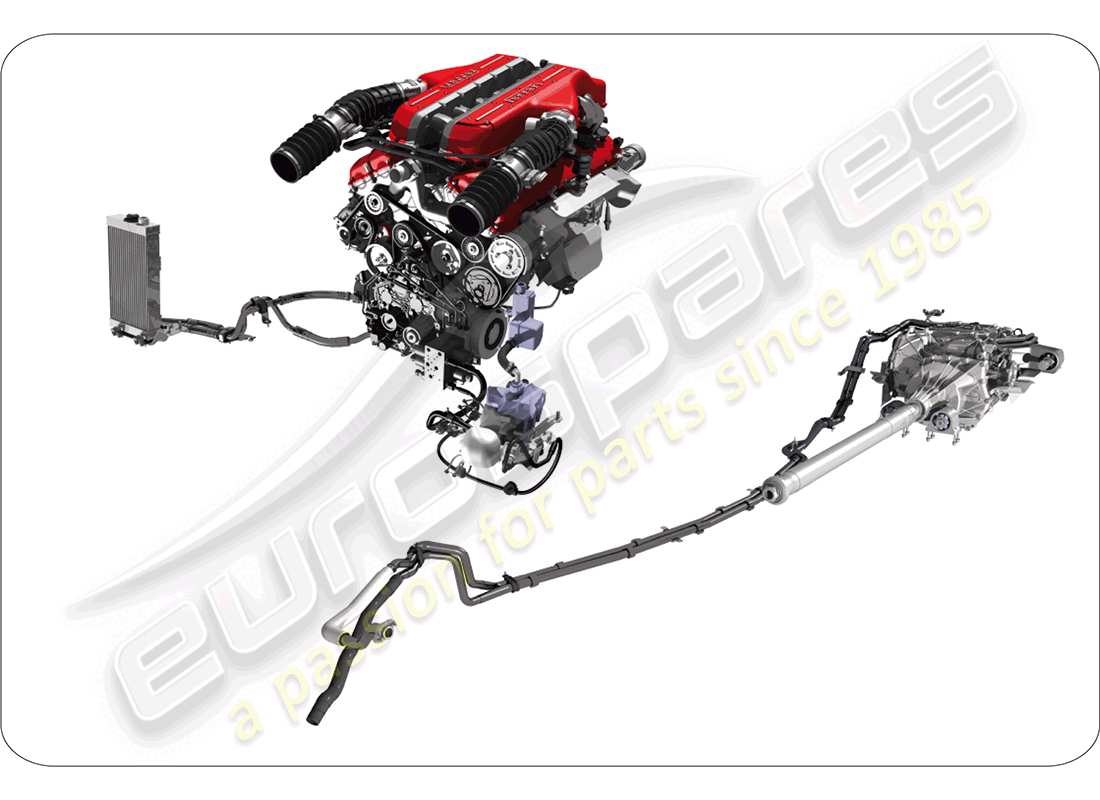ferrari ff (europe) ersatz-montageeinheiten teilediagramm