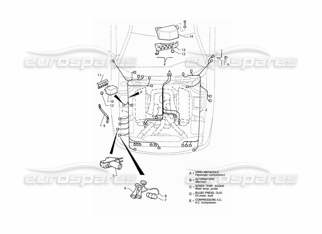 teilediagramm mit der teilenummer 373030143