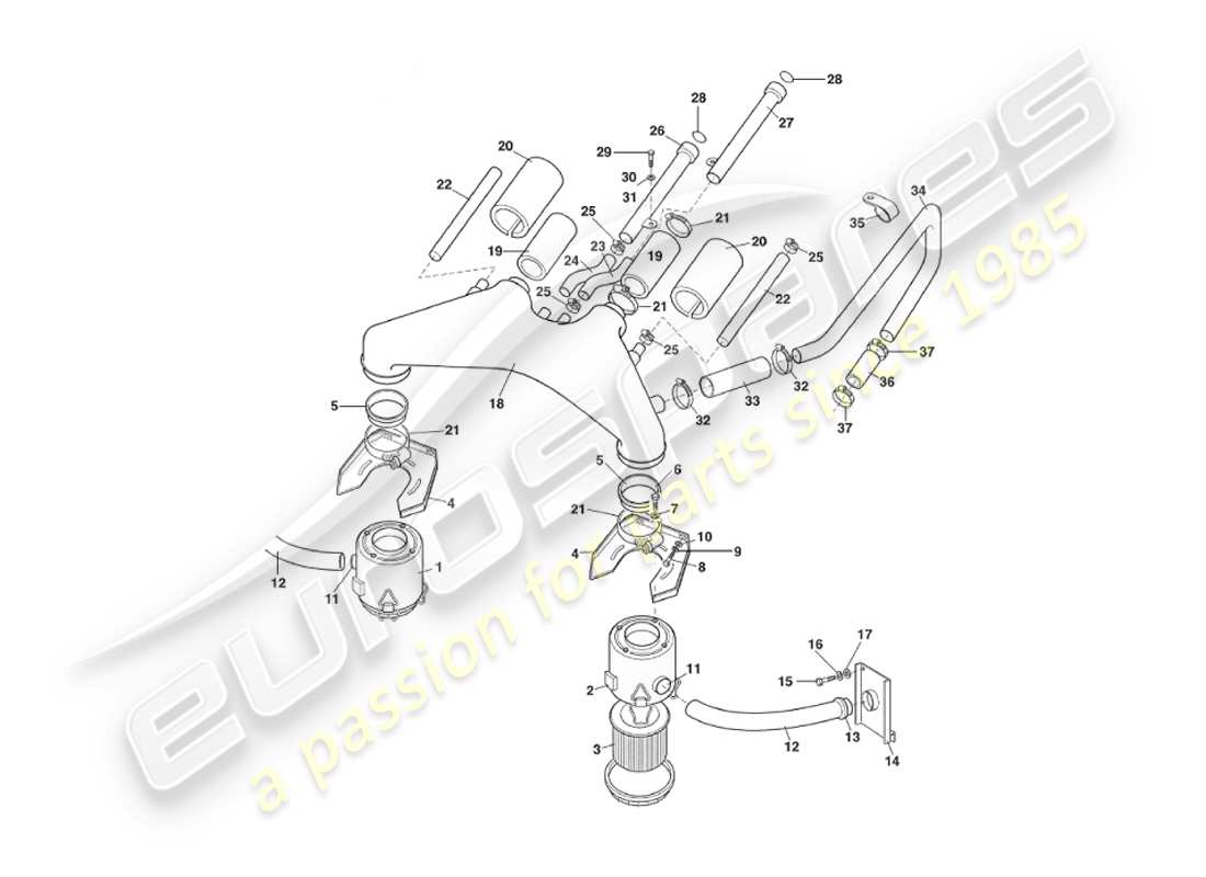 teilediagramm mit der teilenummer 694620