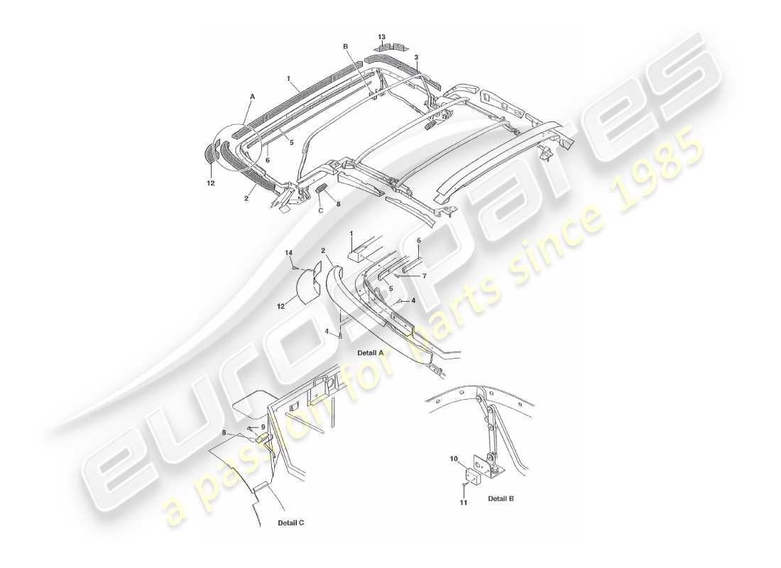 teilediagramm mit der teilenummer 695969