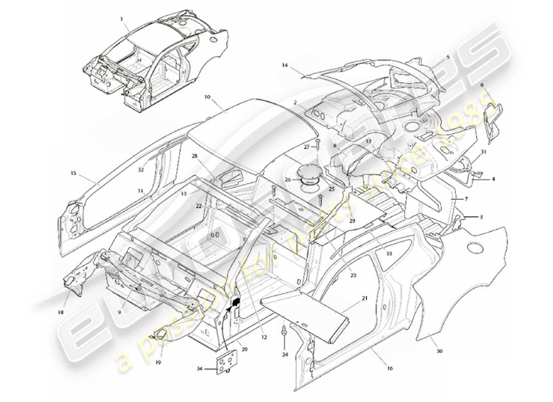teilediagramm mit der teilenummer 1r12-630090-af