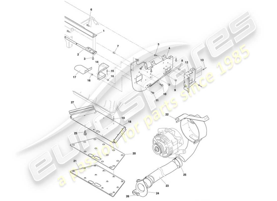 teilediagramm mit der teilenummer 1r12-160952-ad