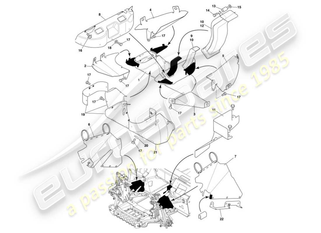 teilediagramm mit der teilenummer 4r13-5253-aa