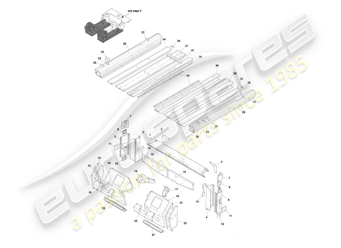 aston martin vanquish (2003) underbody1 teilediagramm