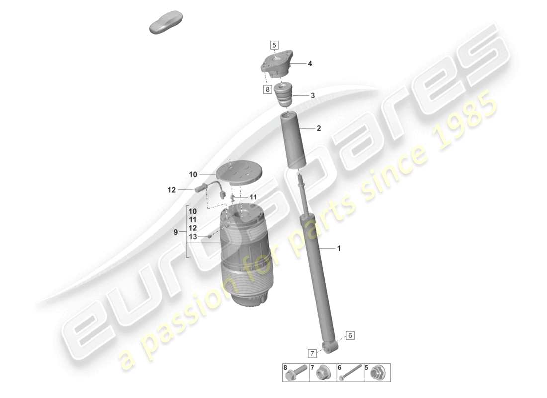 teilediagramm mit der teilenummer 971616297b