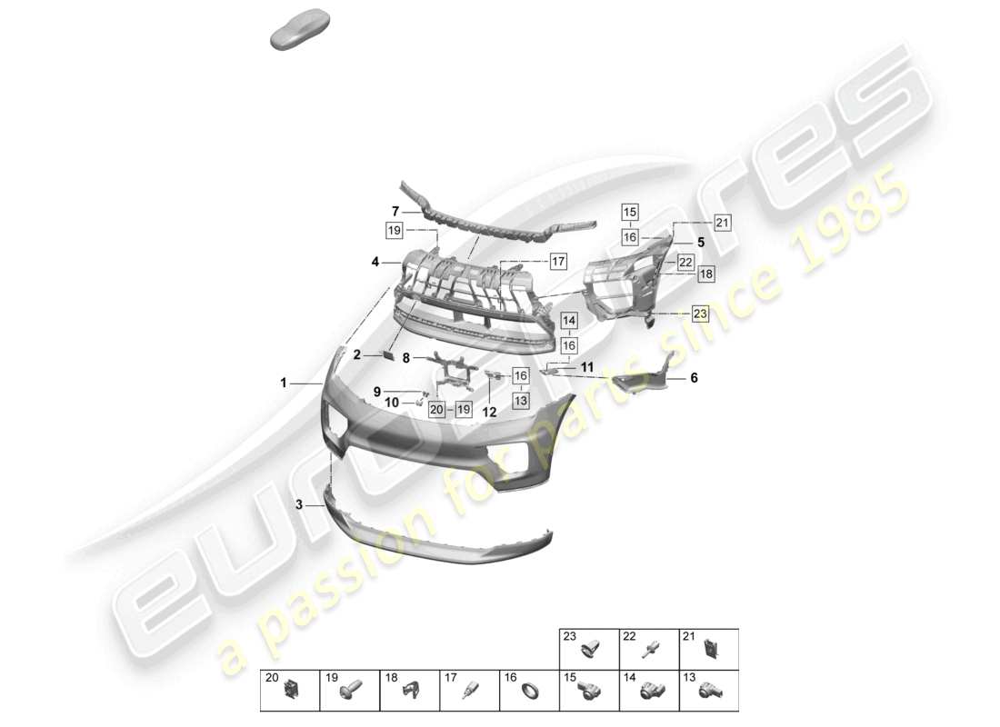 teilediagramm mit der teilenummer 95c807683 ok1