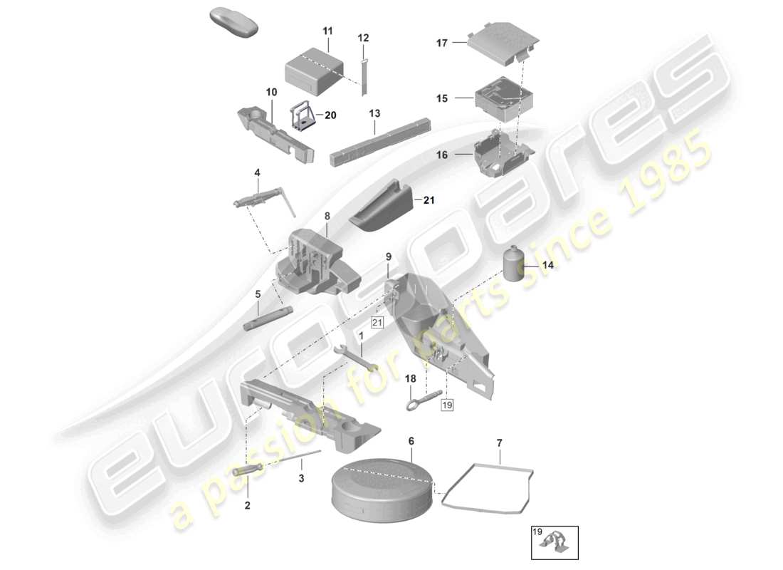 teilediagramm mit der teilenummer 9p1860258b