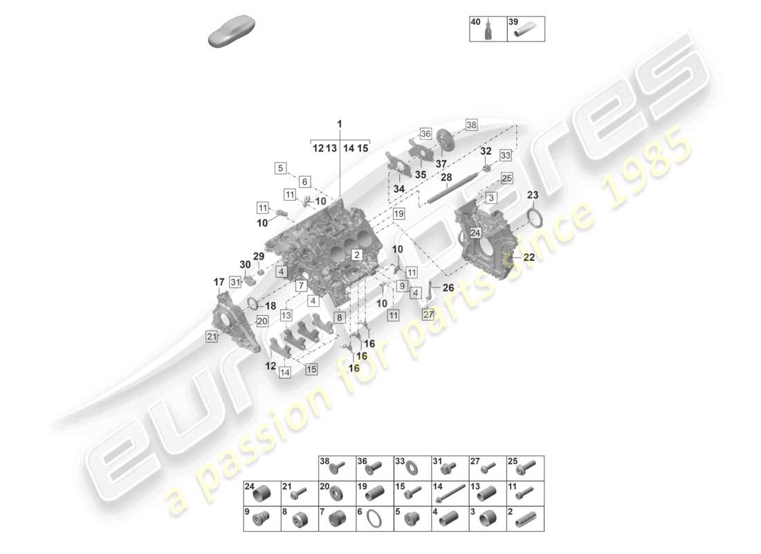 teilediagramm mit der teilenummer pac103323